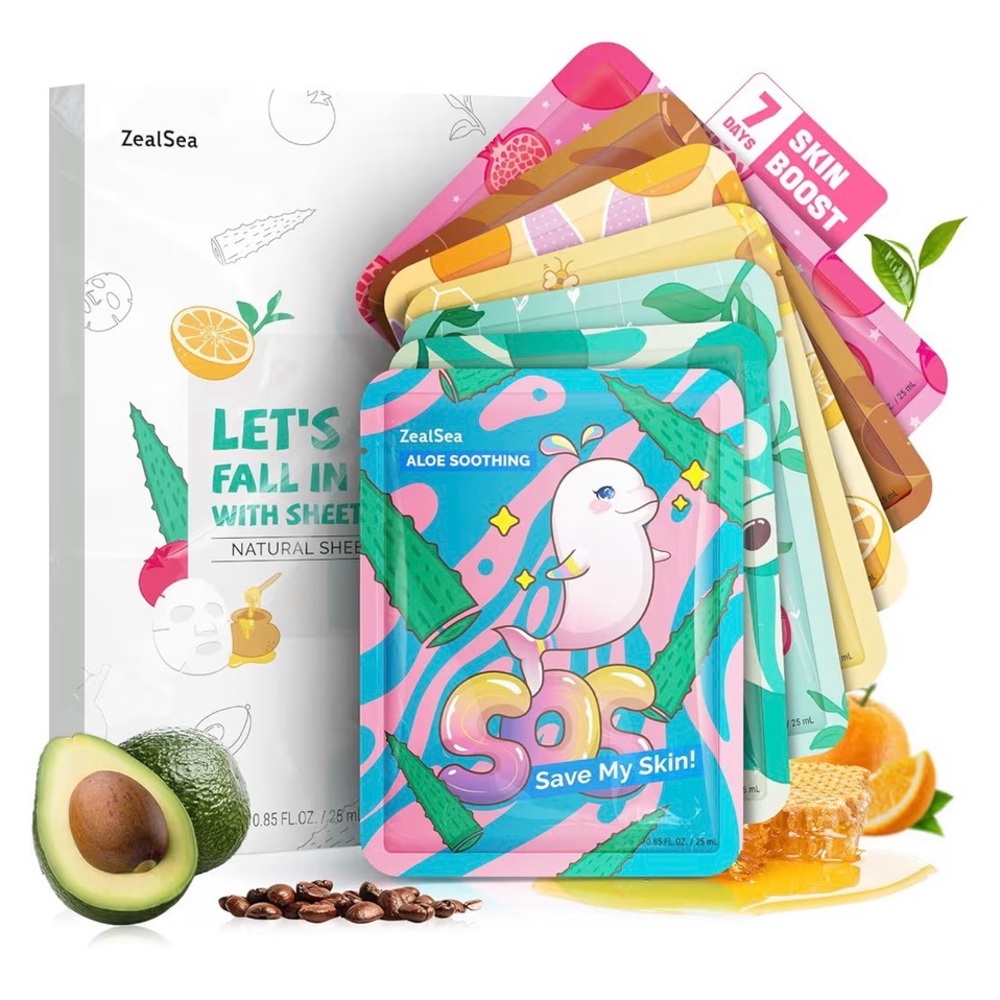 Soothing Sheet Masks - 7pk